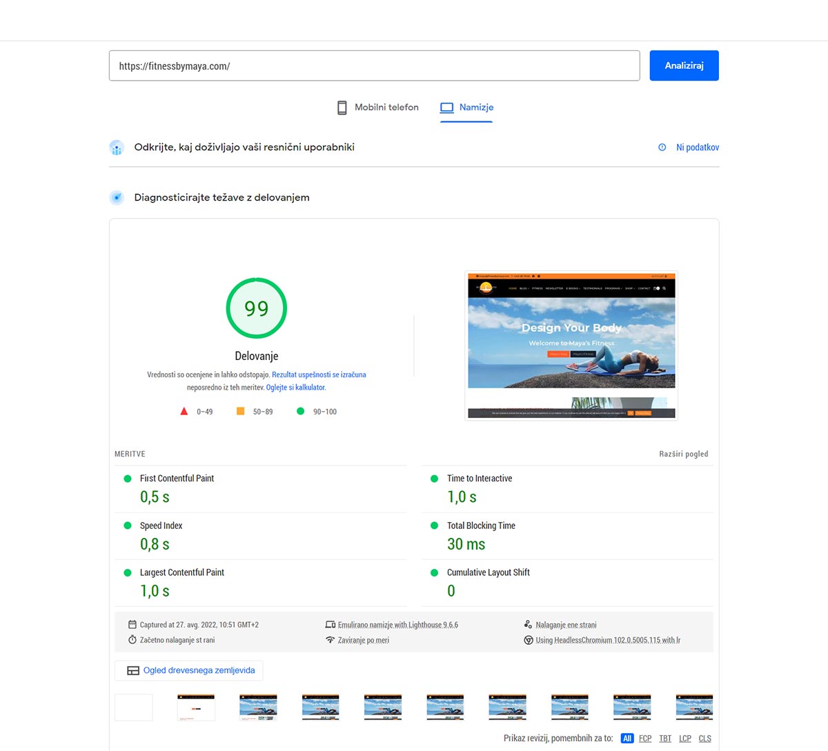 desktop-speed-test-nova-stran